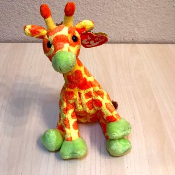 TY Beanie Baby Giraffe called: Giraffiti. NWT. Cute! - Picture 1 of 5
